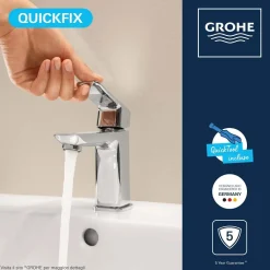 Miscelatore per lavabo Grohe Dice cromo tg S