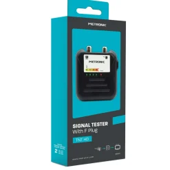 Misuratore di segnale Metronic per puntamento antenne TV scala a LED