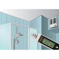 Misuratore di temperatura e umidità dell`aria