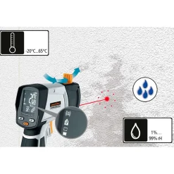 Misuratore di temperatura laser
