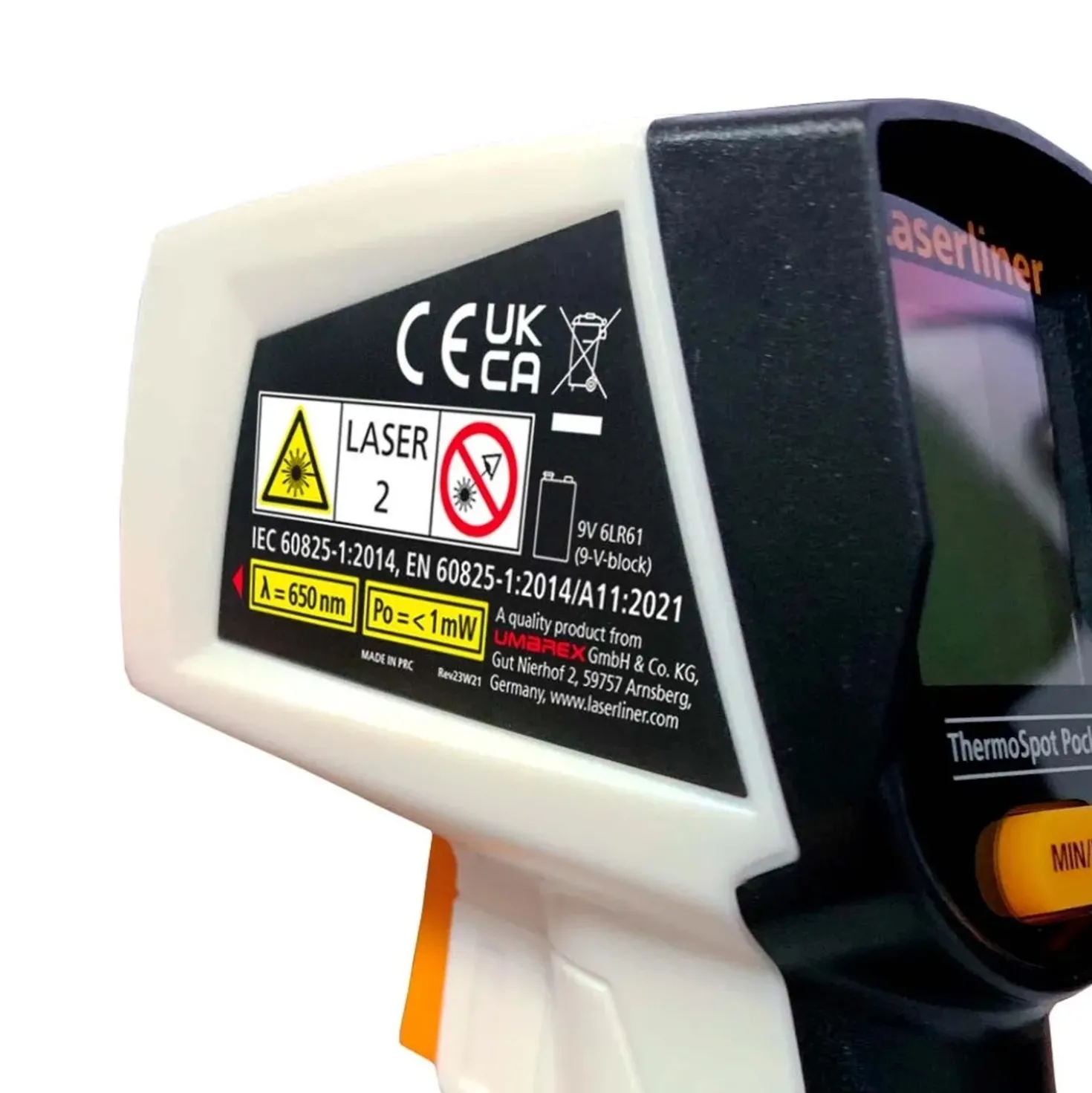 Misuratore di temperatura laser Pocket