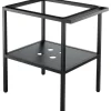 Mobile bagno a terra Idrostile con ripiano 56,5x40 cm 400x750 mm Nero