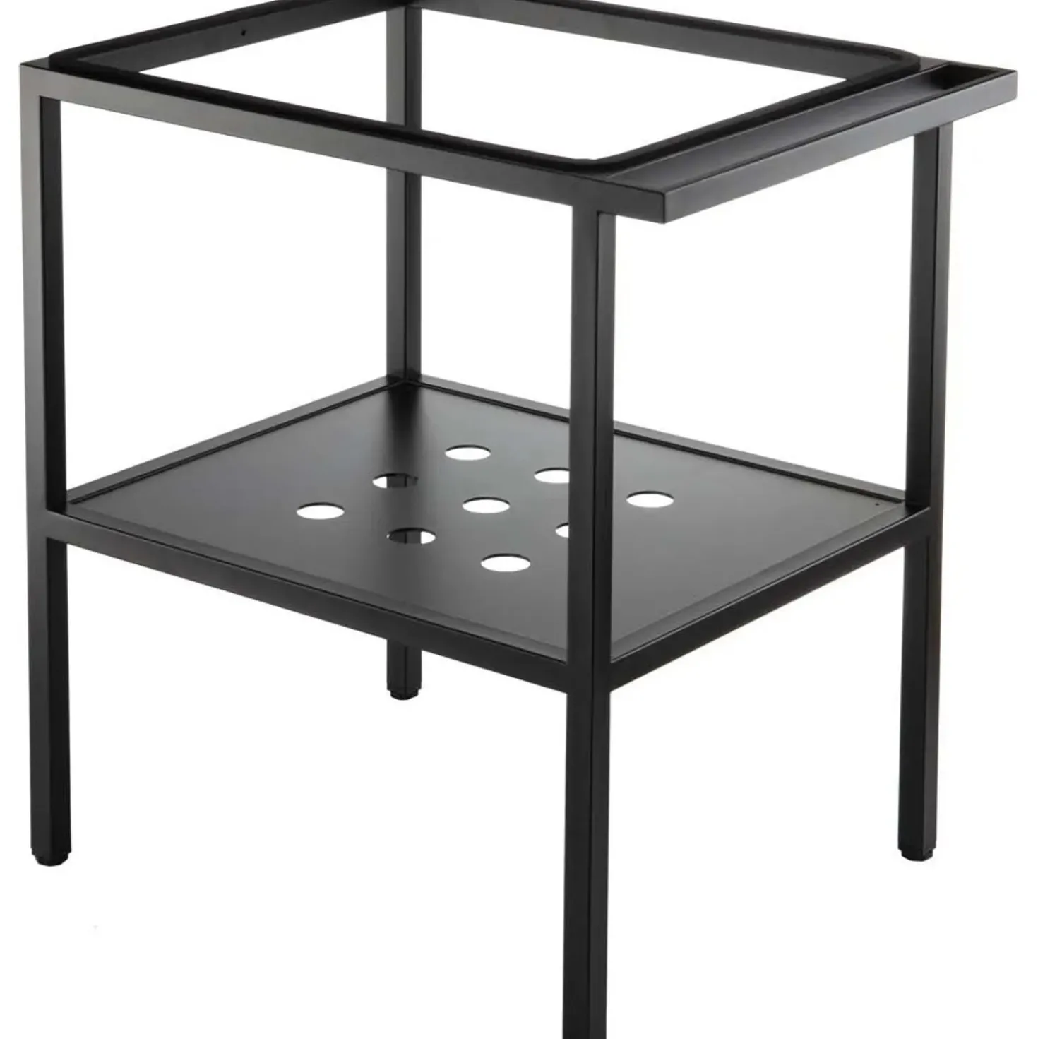 Mobile bagno a terra Idrostile con ripiano 56,5x50 cm 500x700 mm Nero