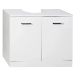 Mobile bagno a terra 65x54 cm bianco lucido