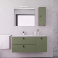Mobile bagno base laterale sospesa Taiko 1 anta dx 40x45x54 cm assortito