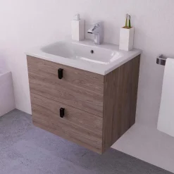 Mobile bagno base lavabo sospesa Taiko 2/C 59x45x54 cm assortito