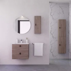 Mobile bagno base lavabo sospesa Taiko 2/C 59x45x54 cm assortito