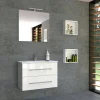 Mobile bagno base lavabo sospeso Mary 75x45 cm bianco