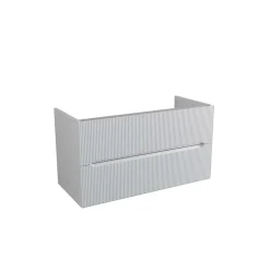 Mobile bagno base lavabo sospeso L 99 x H 54 x P 45 cm bianco opaco