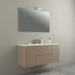Mobile bagno base sospesa Mind 120x45x54 cm opaco