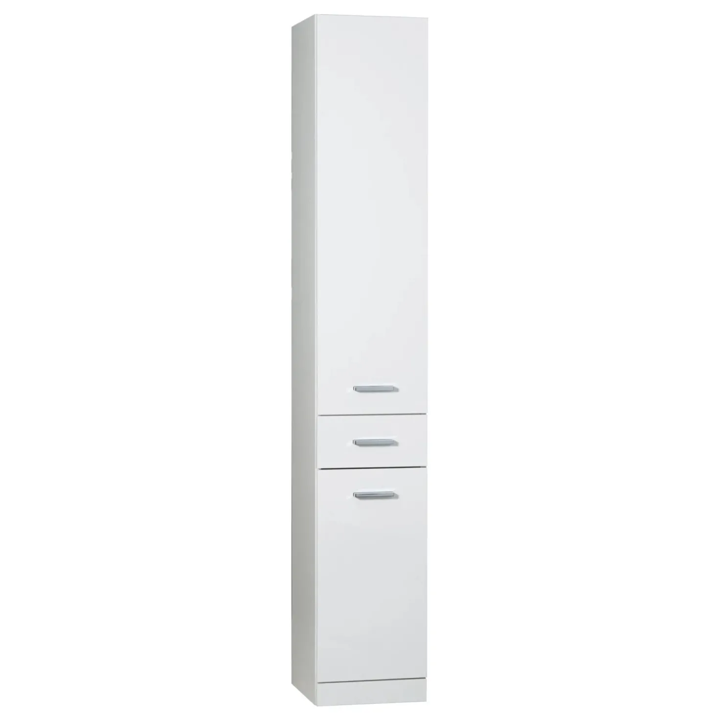Mobile bagno colonna a terra 33x180 cm bianco lucido