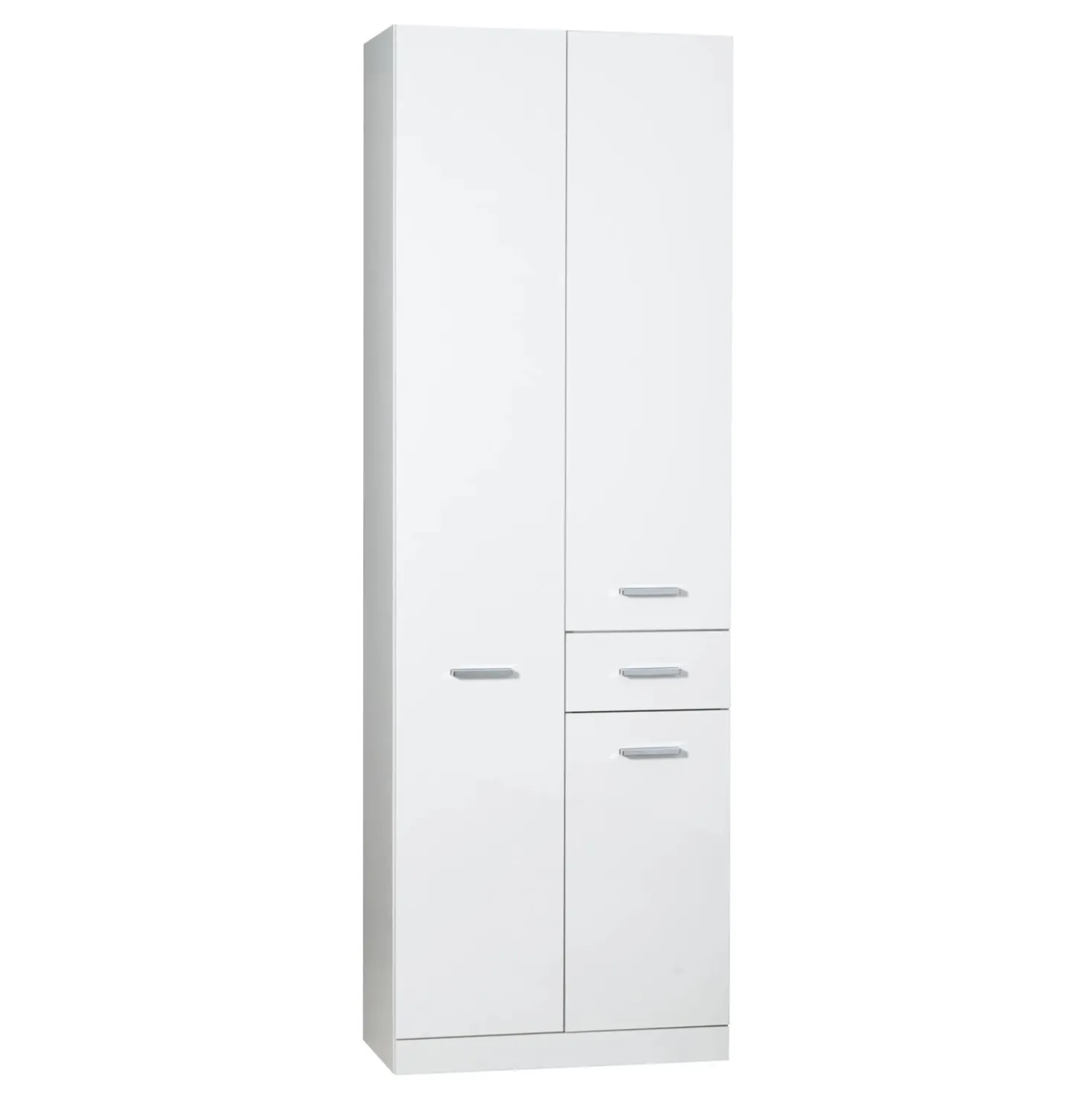 Mobile bagno colonna a terra 60x180 cm bianco lucido