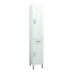 Mobile bagno colonna a terra 32x178x33 cm bianco larice