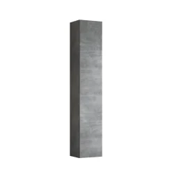 Mobile bagno colonna sospesa Boka 30x160x27 cm cemento