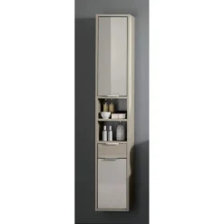 Mobile bagno colonna sospesa Lucky 30x175x34 cm larice