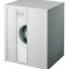 Mobile coprilavatrice a serrandina in pvc XL 76x71x94 cm bianco