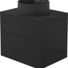 Mobile lavabo con lavabo granito Idrostile 600x520 mm nero