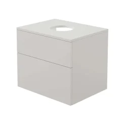 Mobile lavabo con piano Idrostile 600x520 mm cachemire