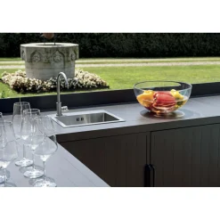 Modulo cucino lavabo antracite
