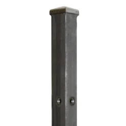 Montante d'angolo per pannelli di recinzione H1106 mm in ferro zincato