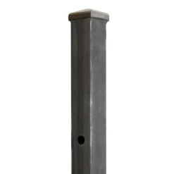 Montante per pannelli di recinzione H1106 mm in ferro zincato