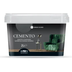 Moon decorativo effetto cemento Grigio Scuro