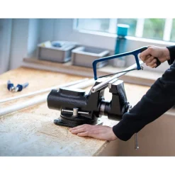Morsa da banco LUX-TOOLS Comfort SST-100 D