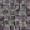 Mosaico decorativo Cesto deep violet 29,5 cm x 29,5 cm