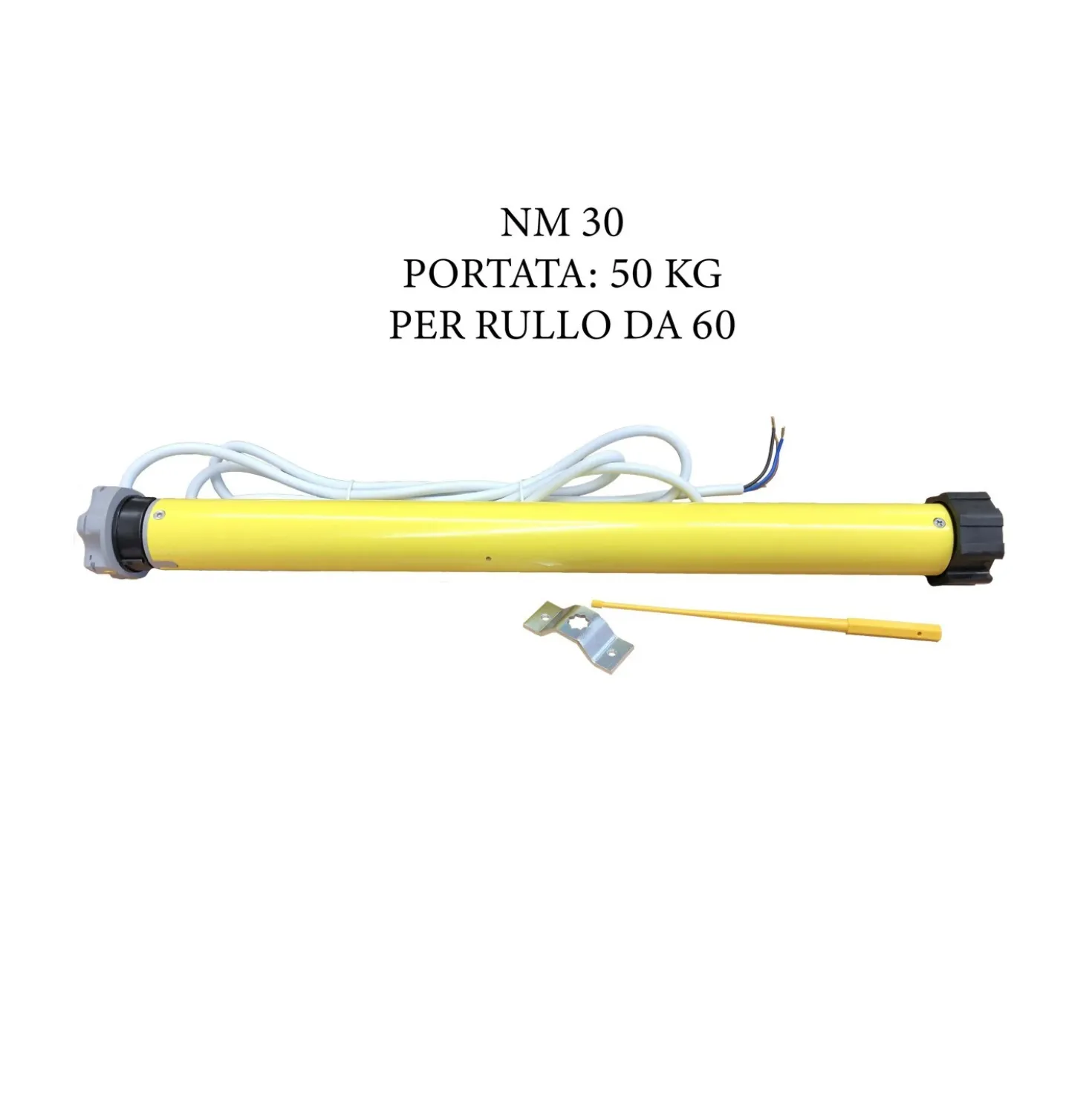 Motoriduttore NM30 per tapparelle rullo 60 mm Portata 50 KG