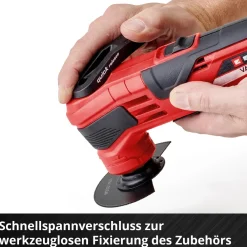 Multifunzione a batteria Einhell Varrito - Solo corpo macchina