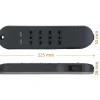 Multipresa 4 prese bipasso e 2 prese USB A+C Bticino 2.500 W 10/16A grigio