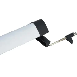 Multipresa scrivania Alu 2 prese P40, 2 USB-A,1 USB-C PD 20W, 2m. Nero