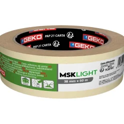 Nastro adesivo carta hot melt 38 mm x 50 m bianco