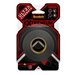Nastro adesivo impermeabile Scotch® Extremium™ 24 mm x 10 m nero