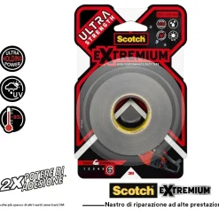 Nastro adesivo impermeabile Scotch® Extremium™ 24 mm x 10 m nero