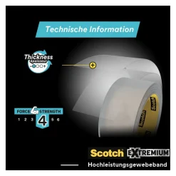 Nastro adesivo Scotch® Invisibile 48 mm x 25 m