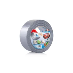Nastro adesivo telato 50 mm x 50 m argento
