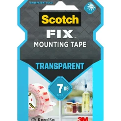 Nastro biadesivo permanente Scotch-Fix Extreme 19 mm x 1,5 m trasparente