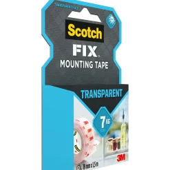 Nastro biadesivo permanente Scotch-Fix Extreme 19 mm x 1,5 m trasparente