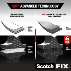 Nastro biadesivo permanente Scotch-Fix Extreme 19 mm x 1,5 m trasparente