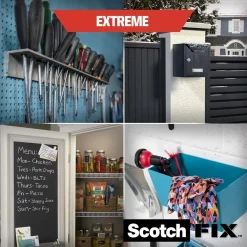 Nastro biadesivo permanente Scotch-Fix Extreme 19 mm x 5 m rosso