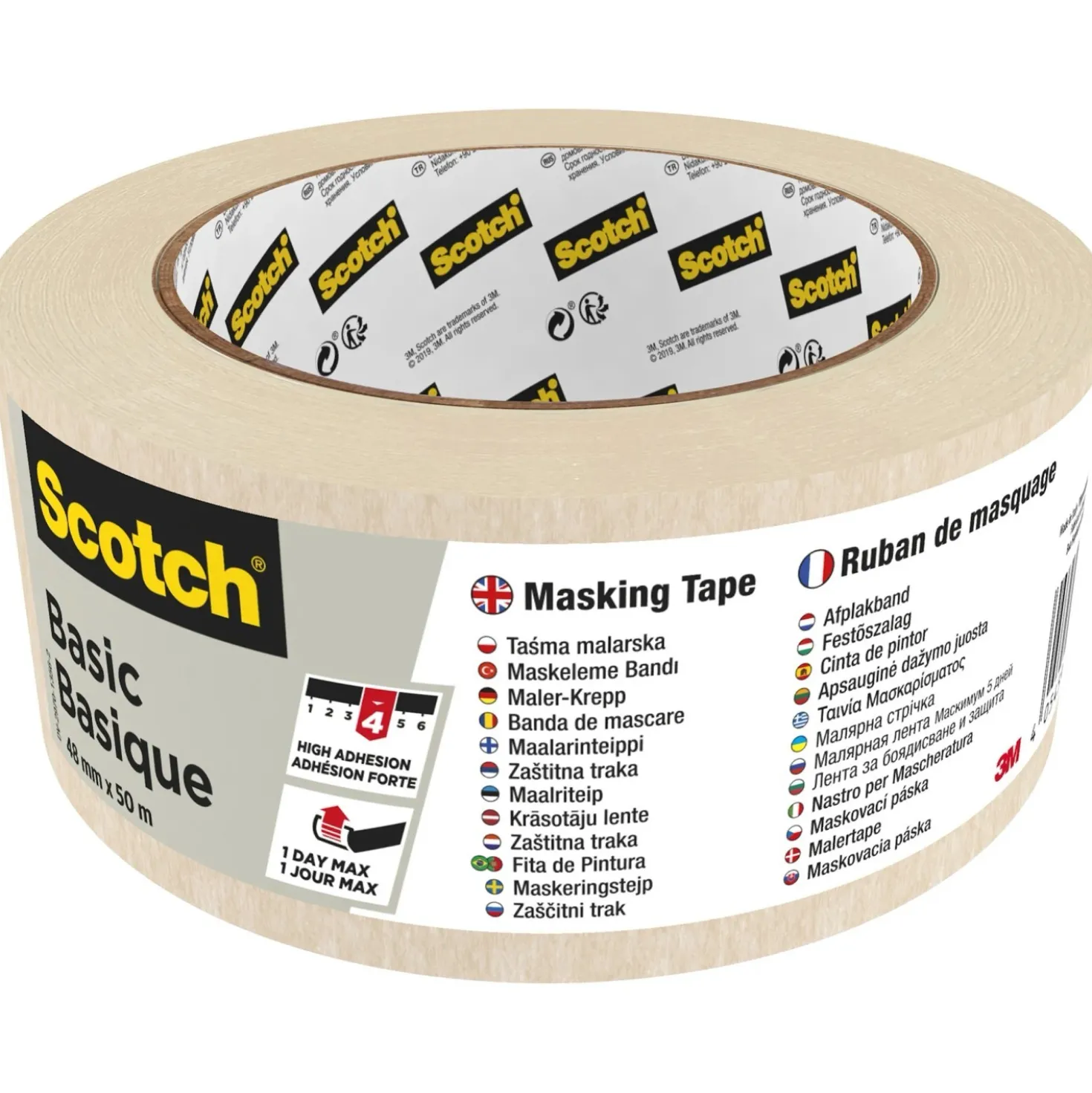 Nastro per mascheratura di base Scotch® 48 mm x 50 m beige