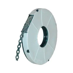 Nastro preforato per fissaggio e sostegno tubi 12x0,8 rotolo 10 m