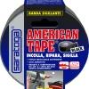 Nastro sigillante Saratoga American Tape 50 mm x 25 m argento