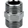 Nipple in ottone cromato 1/2`` MM