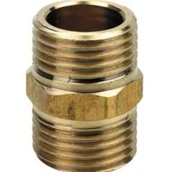 Nipple in ottone giallo 1/2" MM
