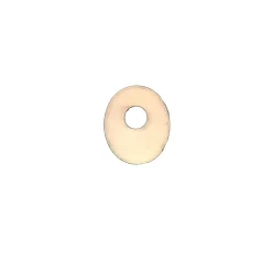 Numero 0 decorativo in legno 4 cm