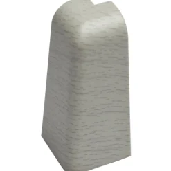 OBI angolo esterno per battiscopa in faggio grigio 60 mm x 20 mm 2 pz