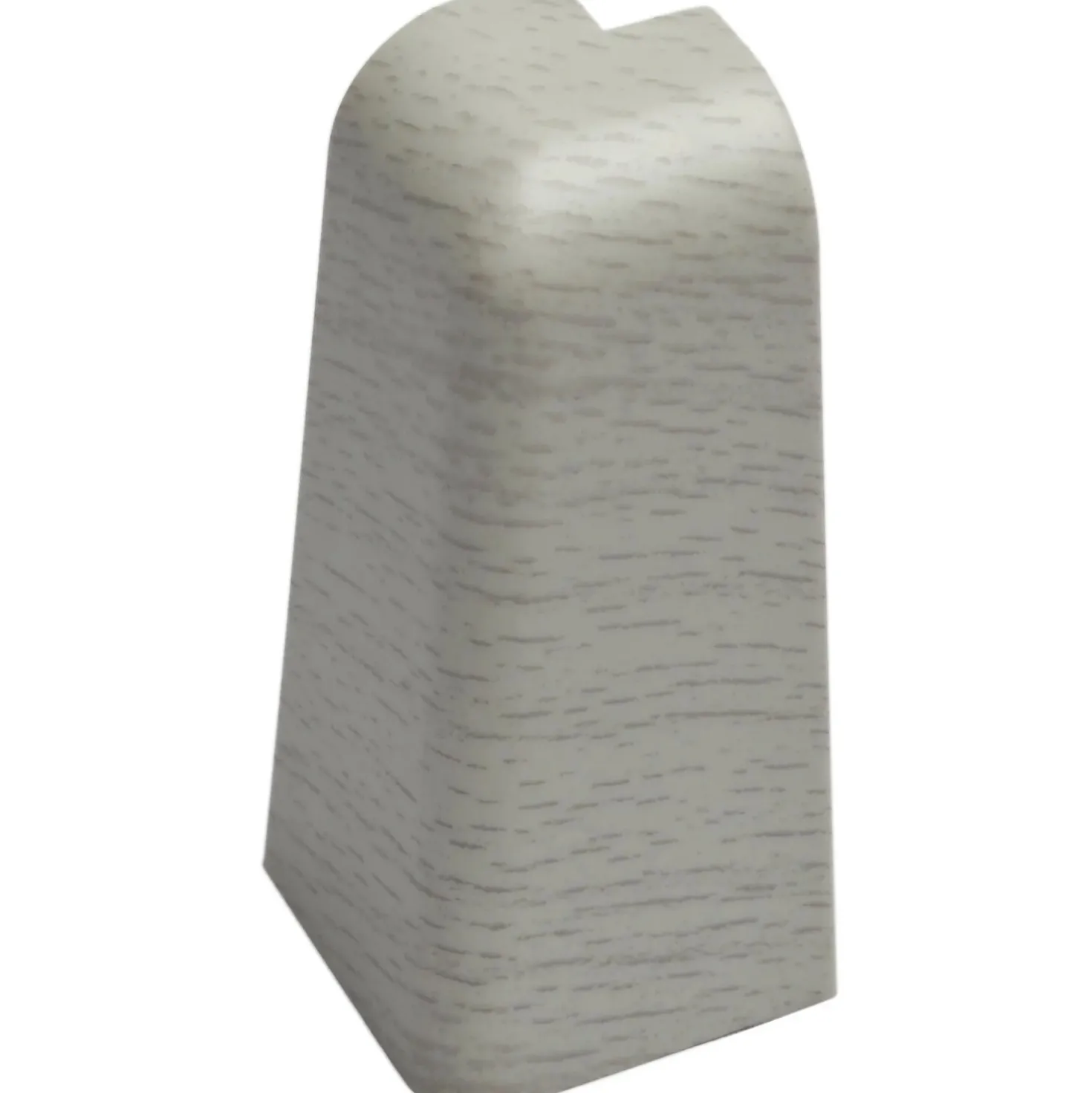 OBI angolo esterno per battiscopa in faggio grigio 60 mm x 20 mm 2 pz