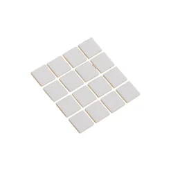 OBI feltrini autoadesivi 22 mm x 22 mm bianco 16 pz